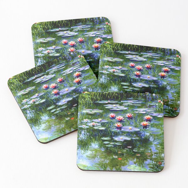 Item preview, Water Lilies: Impression of Reflections & Blossoming Surfaces (1919-3) designed and sold by artdesignsnow.