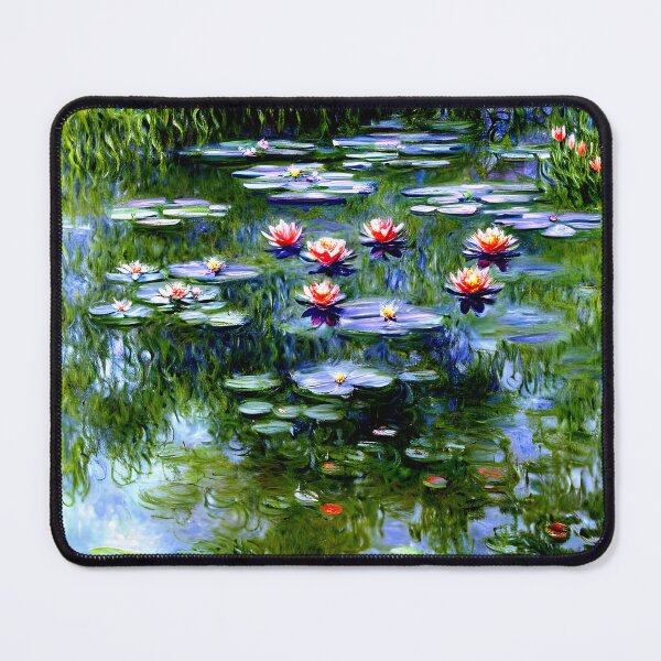Item preview, Water Lilies: Impression of Reflections & Blossoming Surfaces (1919-3) designed and sold by artdesignsnow.