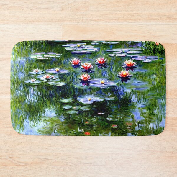 Item preview, Water Lilies: Impression of Reflections & Blossoming Surfaces (1919-3) designed and sold by artdesignsnow.