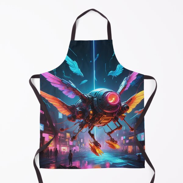 Item preview, Cyber-Angel - Futuristic Winged Robot designed and sold by NeyhineAngelionShop.