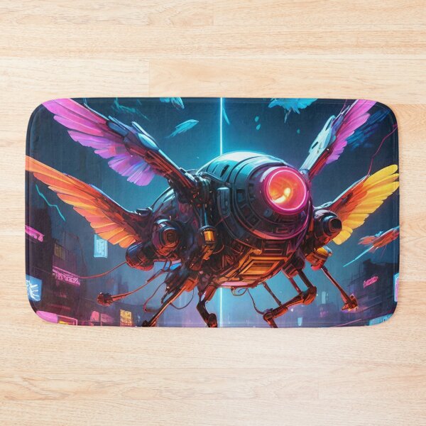 Item preview, Cyber-Angel - Futuristic Winged Robot designed and sold by NeyhineAngelionShop.
