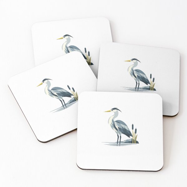 Item preview, Silent Grey Heron designed and sold by Norvian.