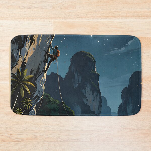 Item preview, Railay Beach Thailand Vintage Travel Poster Tropical Coastal Wall Art designed and sold by Spirit of Siam.
