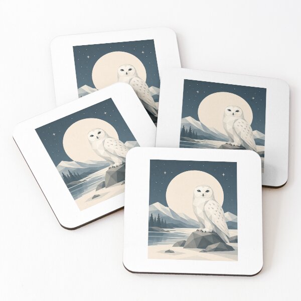 Item preview, Silent Snow Owl designed and sold by Norvian.