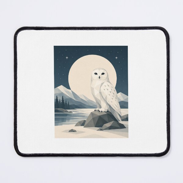 Item preview, Silent Snow Owl designed and sold by Norvian.