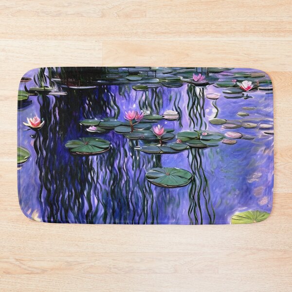 Item preview, Water Lilies: Impression of Reflections & Blossoming Surfaces (1919-4) designed and sold by artdesignsnow.