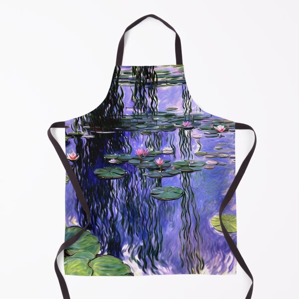 Item preview, Water Lilies: Impression of Reflections & Blossoming Surfaces (1919-4) designed and sold by artdesignsnow.
