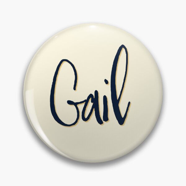 Item preview, GAIL personalized type design designed and sold by CharlottePlaceArt.