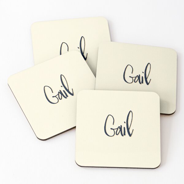 Item preview, GAIL personalized type design designed and sold by CharlottePlaceArt.