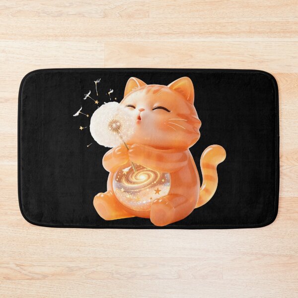 Item preview, Emerald Cat - Starry Dandelion Wish: The Dream Sower designed and sold by ABYSSLAB.