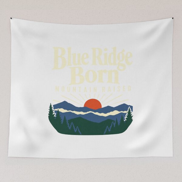 Item preview, Blue Ridge Born Mountain Raised designed and sold by pirminio.