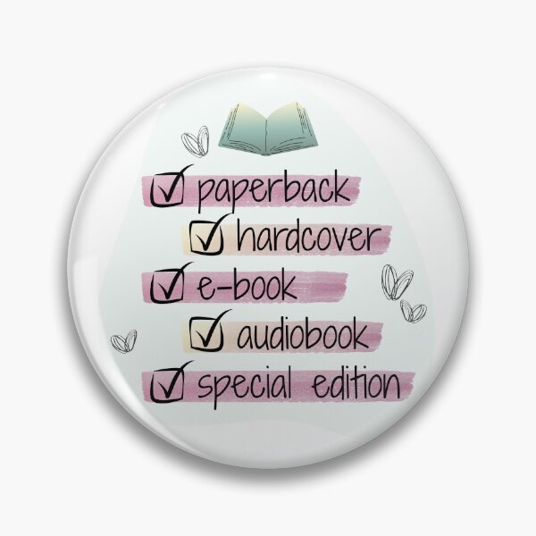 Item preview, Book Collector Checklist (in colour) designed and sold by weightyghosts.
