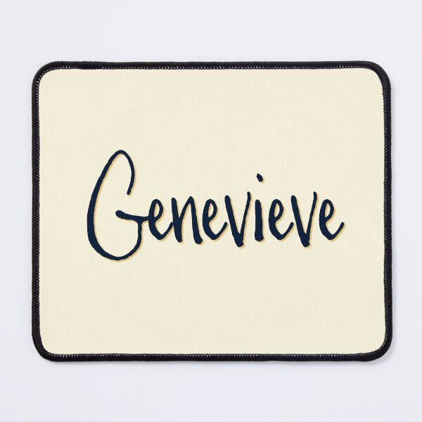 Item preview, GENEVIEVE personalized type design designed and sold by CharlottePlaceArt.