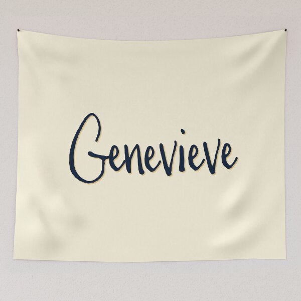 Item preview, GENEVIEVE personalized type design designed and sold by CharlottePlaceArt.