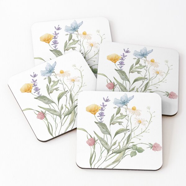 Item preview, Wildflower Beauty | Nature-Inspired Floral Design | Botanical Wild Flowers Illustration designed and sold by PureHopeStudio.