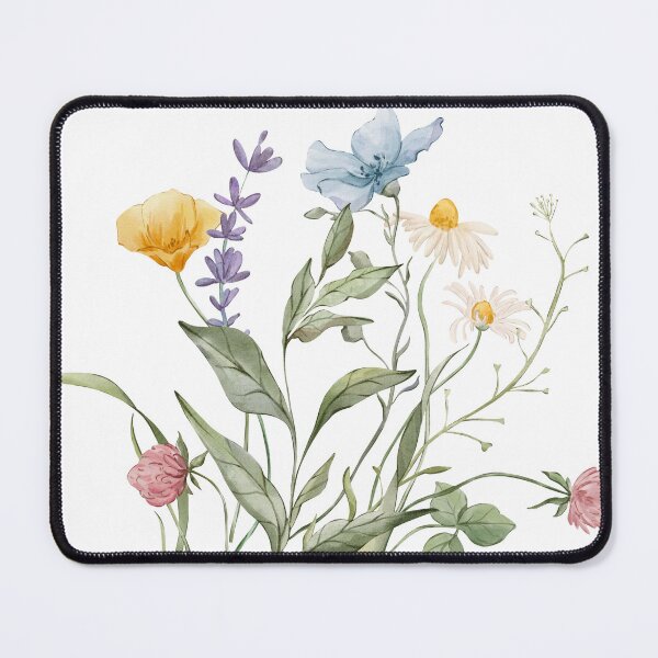 Item preview, Wildflower Beauty | Nature-Inspired Floral Design | Botanical Wild Flowers Illustration designed and sold by PureHopeStudio.