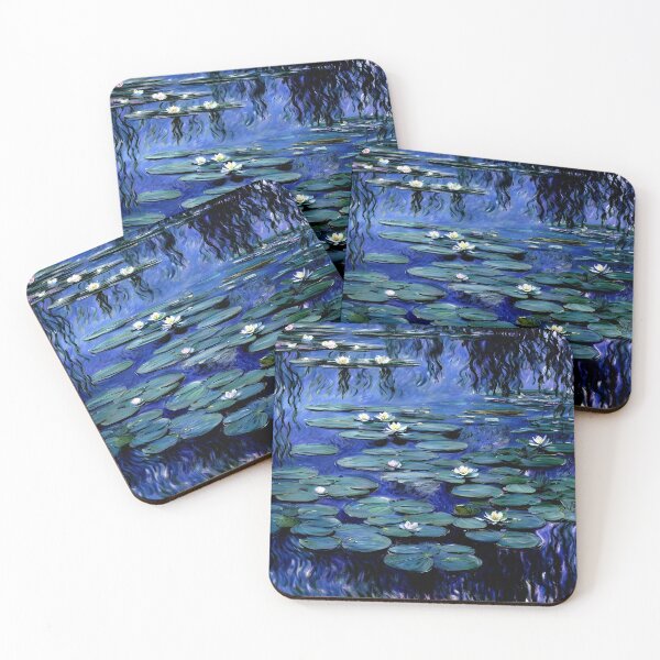 Item preview, Water Lilies: Impression of Reflections & Blossoming Surfaces (1919-5) designed and sold by artdesignsnow.