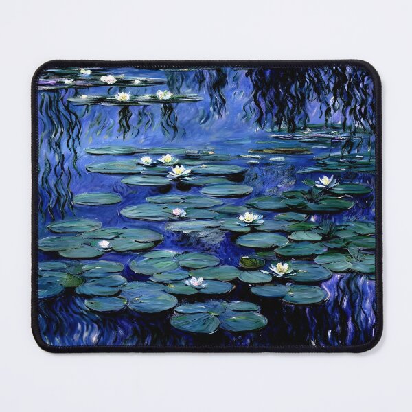 Item preview, Water Lilies: Impression of Reflections & Blossoming Surfaces (1919-5) designed and sold by artdesignsnow.