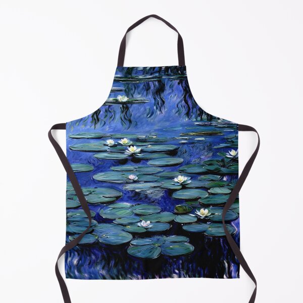 Item preview, Water Lilies: Impression of Reflections & Blossoming Surfaces (1919-5) designed and sold by artdesignsnow.