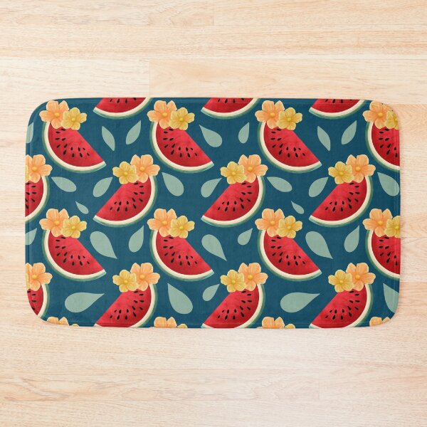 Item preview, Sweet Watermelon Floral - Dark Green designed and sold by CJ Creations.