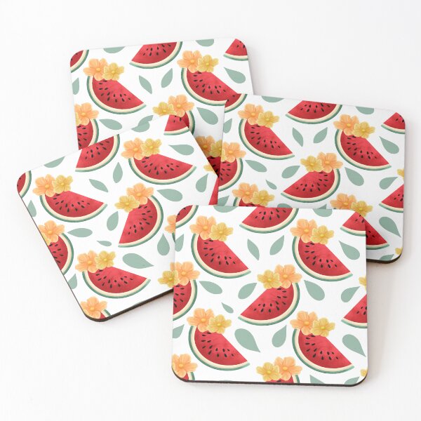 Item preview, Sweet Watermelon Floral - white designed and sold by CJ Creations.