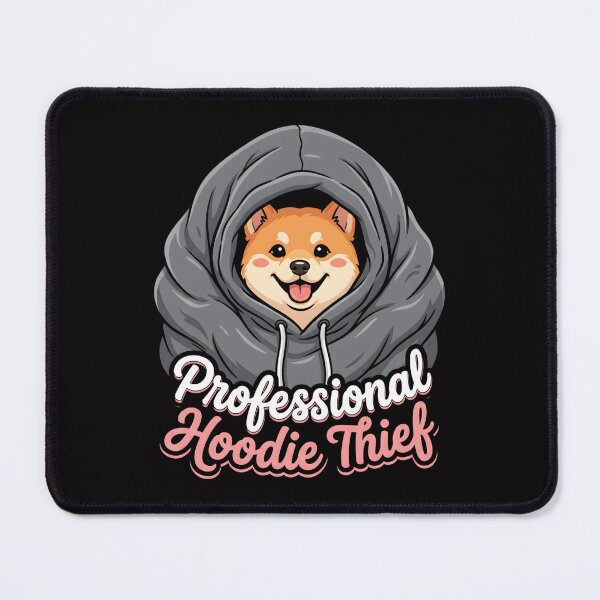 Item preview, Professional Hoodie Thief Cute Shiba Inu Dog designed and sold by SplashTastic.