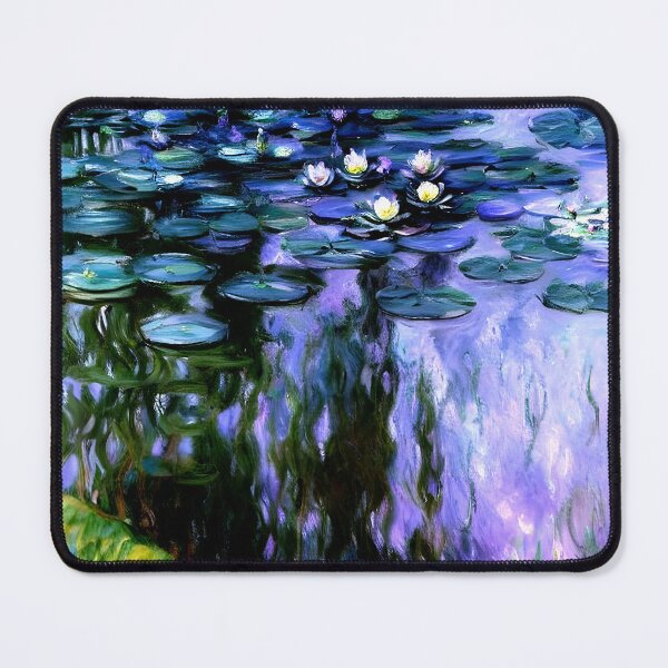 Item preview, Water Lilies: Impression of Reflections & Blossoming Surfaces (1919-6) designed and sold by artdesignsnow.