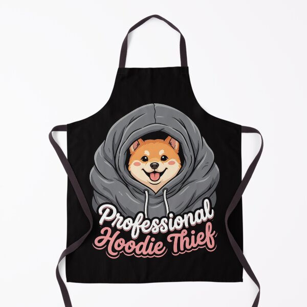 Item preview, Professional Hoodie Thief Cute Shiba Inu Dog designed and sold by SplashTastic.