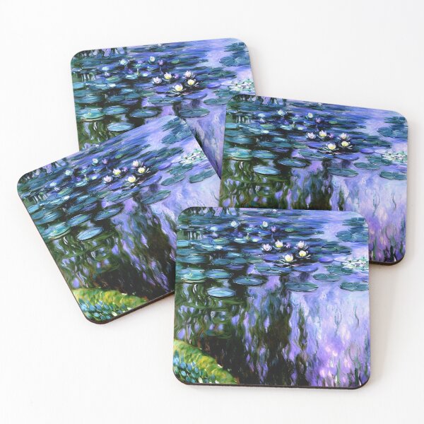 Item preview, Water Lilies: Impression of Reflections & Blossoming Surfaces (1919-6) designed and sold by artdesignsnow.