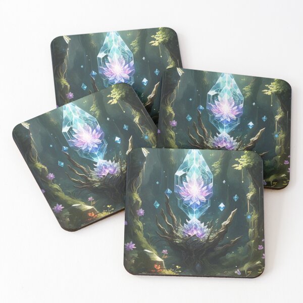Item preview, Mystical Crystal of the Enchanted Forest designed and sold by NeyhineAngelionShop.