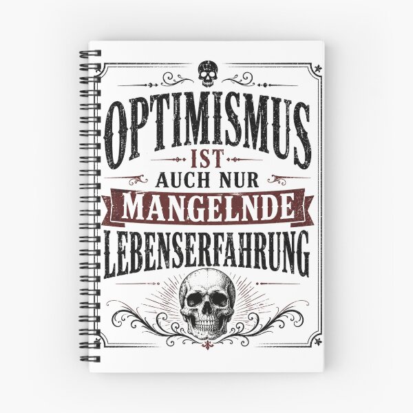 Item preview, Optimism is just a lack of life experience | Sarcastic vintage design designed and sold by Peter Kaul.