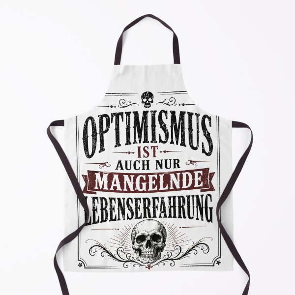 Item preview, Optimism is just a lack of life experience | Sarcastic vintage design designed and sold by Peter Kaul.