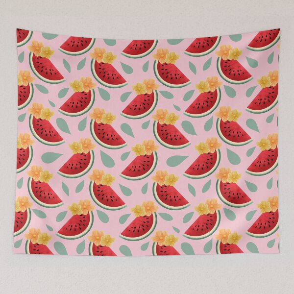 Item preview, Sweet Watermelon Floral - pink designed and sold by CJ Creations.