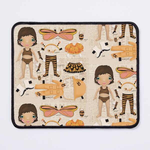 Item preview, Vintage Retro Paper Doll Beekeeping Kit designed and sold by Karin Taylor.