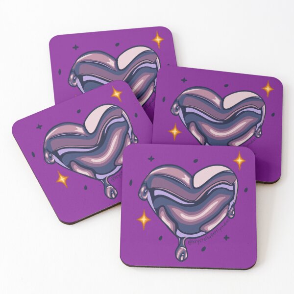 Item preview, Nebula Wax Heart designed and sold by KrystalBStudios.