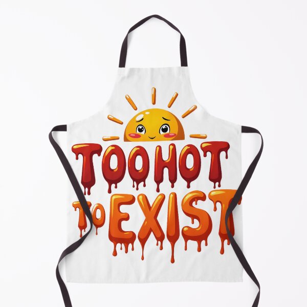 Item preview, Melting Summer Cartoon Text Illustration designed and sold by Wear2Transform.