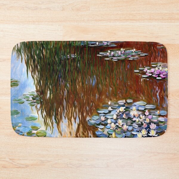 Item preview, Water Lilies: Impression of Reflections & Blossoming Surfaces (1919-7) designed and sold by artdesignsnow.