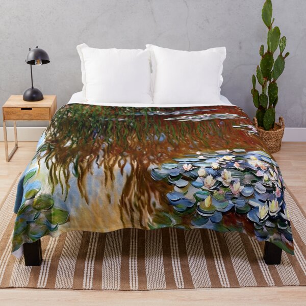 Item preview, Water Lilies: Impression of Reflections & Blossoming Surfaces (1919-7) designed and sold by artdesignsnow.