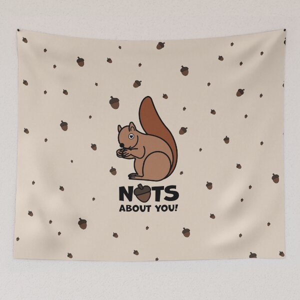 Item preview, Squirrel Illustration - Nuts about You! designed and sold by OG-Graphics.