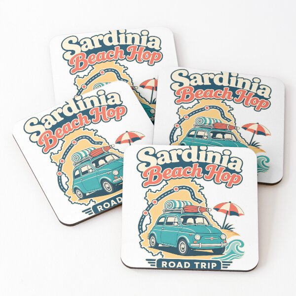 Item preview, Sardinia Beach Hop Roadtrip designed and sold by pirminio.