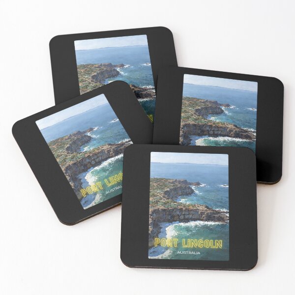 Item preview, Port Lincoln Whalers Way Coastal Cliffs Ocean - Australia Souvenir designed and sold by twentytwo ART souvenir designs.