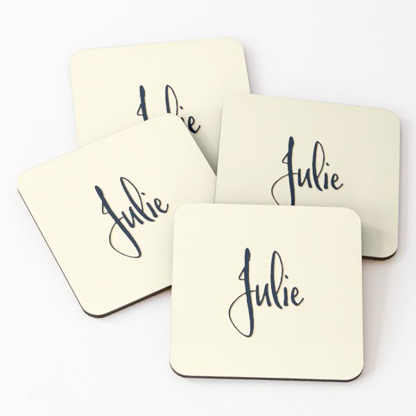 Item preview, JULIE personalized type design designed and sold by CharlottePlaceArt.