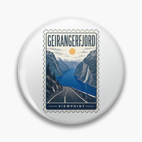 Item preview, Geirangerfjord viewpoint Norway designed and sold by pirminio.