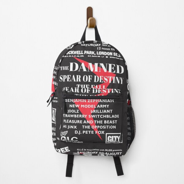 Item preview, GLC Festival - The Damned at Brockwell Park 1984 designed and sold by Radical Poster Collective.