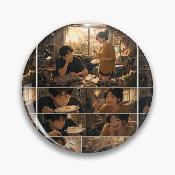 Item preview, Student Life Cozy Reading Room Comic Print designed and sold by Grafititee.