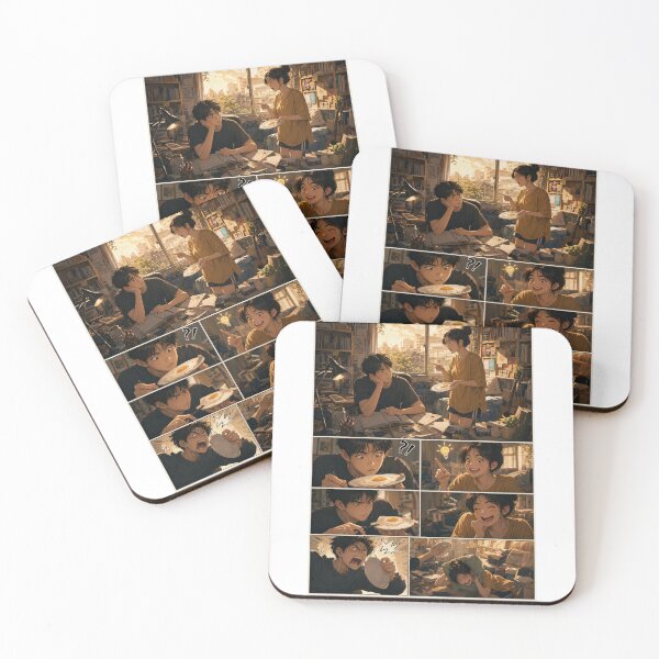Item preview, Student Life Cozy Reading Room Comic Print designed and sold by Grafititee.