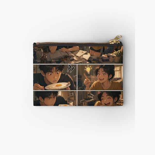Item preview, Student Life Cozy Reading Room Comic Print designed and sold by Grafititee.