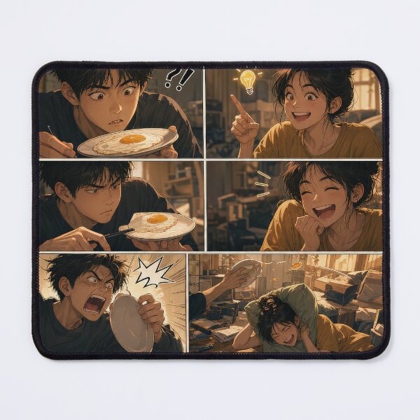 Item preview, Student Life Cozy Reading Room Comic Print designed and sold by Grafititee.
