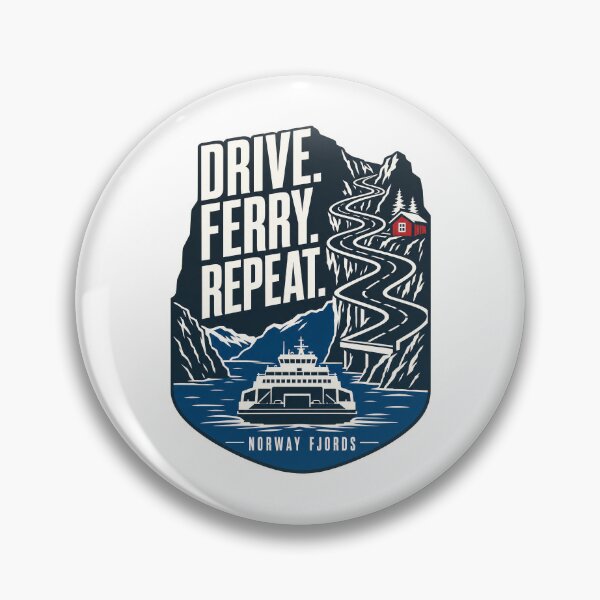 Item preview, Drive Ferry Repeat Norway designed and sold by pirminio.