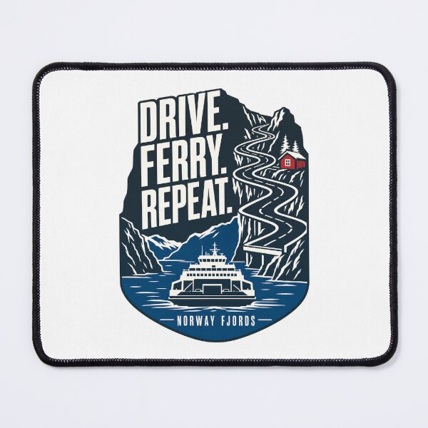 Item preview, Drive Ferry Repeat Norway designed and sold by pirminio.